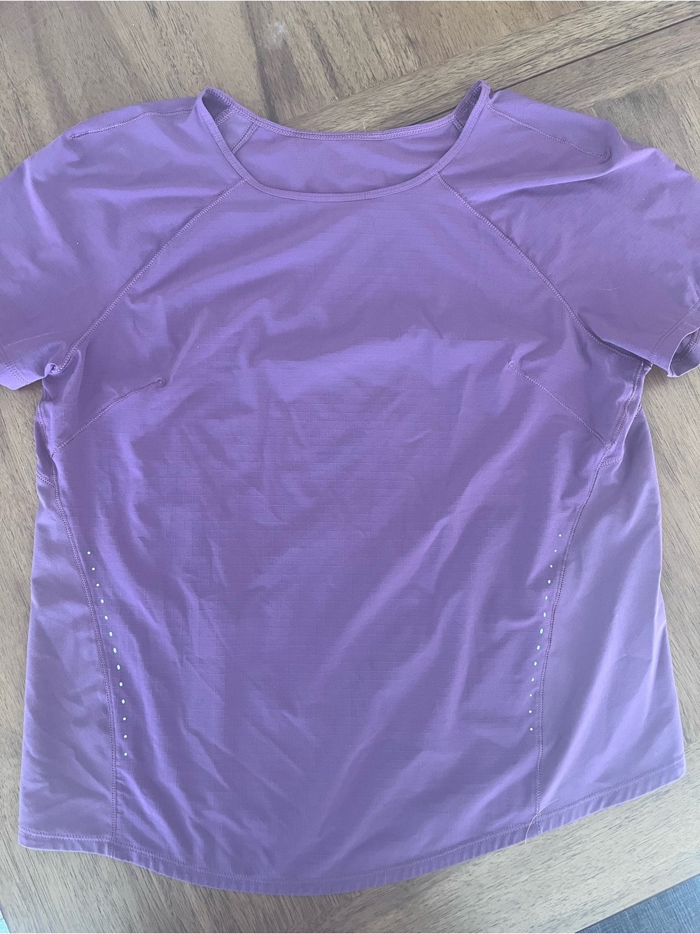 lululemon purple Short-Sleeve Performance Tee